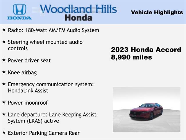 Photo of 2023 Radiant Red Metallic Honda Accord