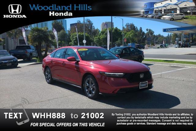 Photo of 2023 Radiant Red Metallic Honda Accord