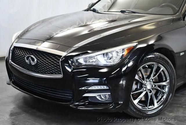 Photo of 2017 Black Obsidian INFINITI Q50