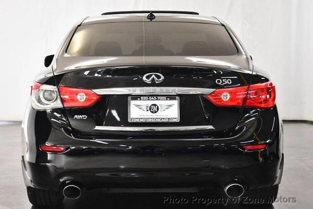 Photo of 2017 Black Obsidian INFINITI Q50