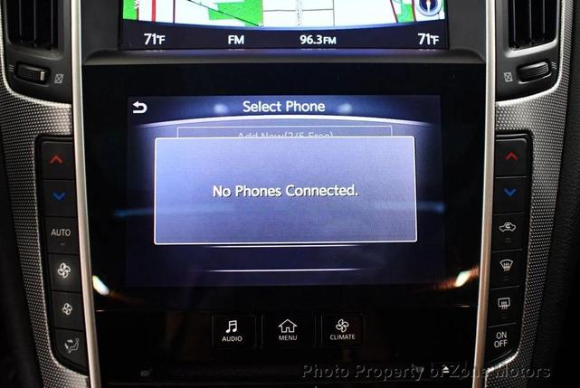 Photo of 2017 Black Obsidian INFINITI Q50