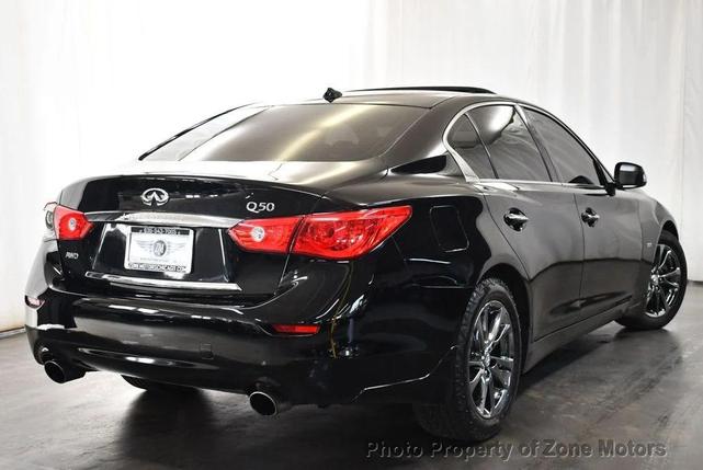 Photo of 2017 Black Obsidian INFINITI Q50