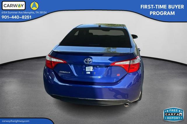 Photo of 2014 Blue Crush Metallic Toyota Corolla