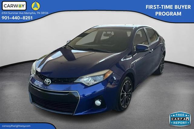 Photo of 2014 Blue Crush Metallic Toyota Corolla