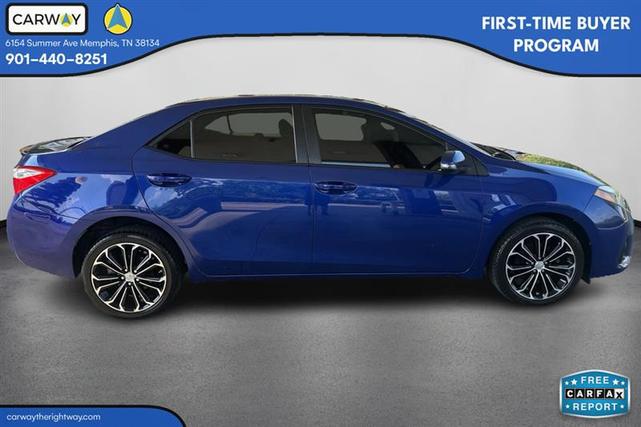 Photo of 2014 Blue Crush Metallic Toyota Corolla