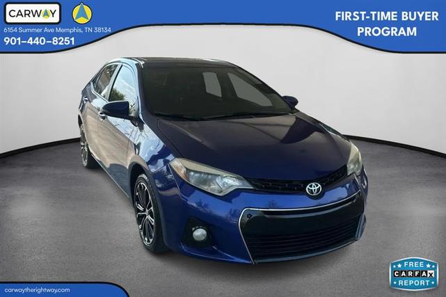 Photo of 2014 Blue Crush Metallic Toyota Corolla