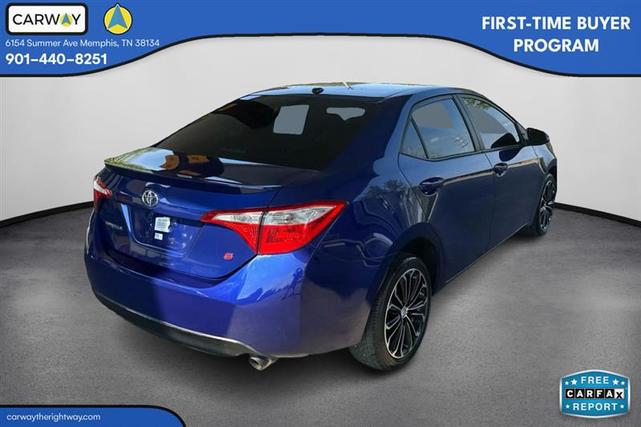 Photo of 2014 Blue Crush Metallic Toyota Corolla