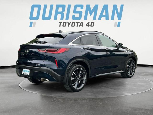 Photo of 2023 Hermosa Blue INFINITI QX55