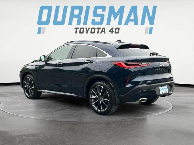 Photo of 2023 Hermosa Blue INFINITI QX55