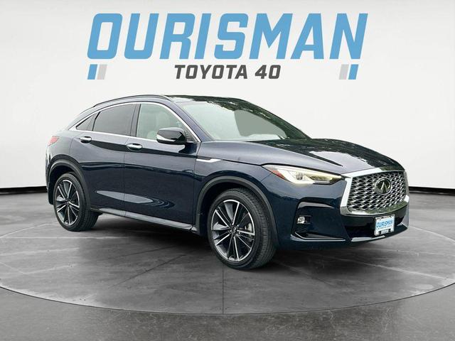Photo of 2023 Hermosa Blue INFINITI QX55
