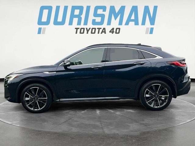Photo of 2023 Hermosa Blue INFINITI QX55