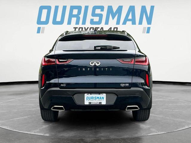 Photo of 2023 Hermosa Blue INFINITI QX55