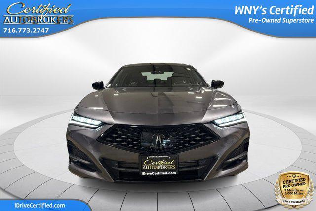 Photo of 2022 Modern Steel Metallic Acura TLX