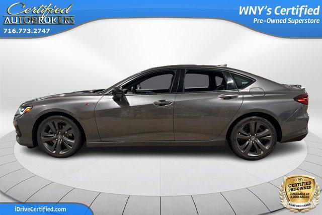 Photo of 2022 Modern Steel Metallic Acura TLX