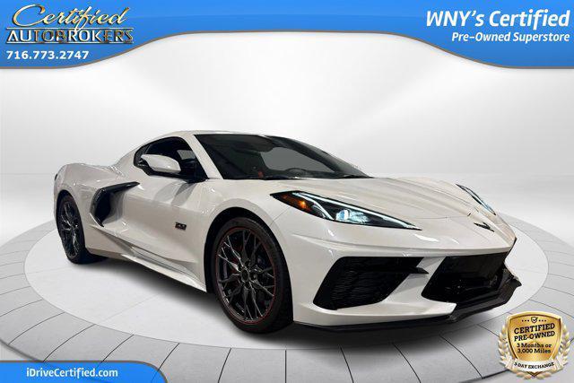 Photo of 2023 White Pearl Metallic Tricoat Chevrolet Corvette