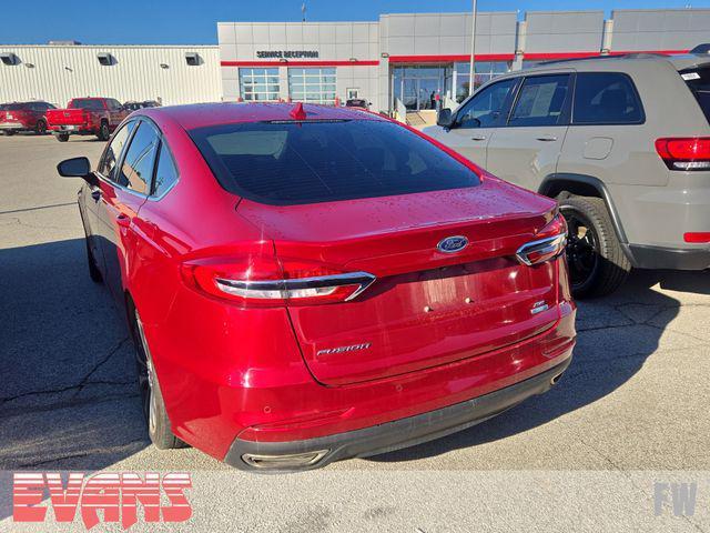 Photo of 2020 Rapid Red Metallic Tinted Clearcoat Ford Fusion