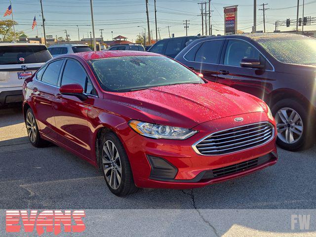Photo of 2020 Rapid Red Metallic Tinted Clearcoat Ford Fusion
