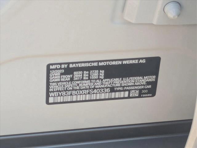 Photo of 2024 Alpine White BMW i4 Gran Coupe