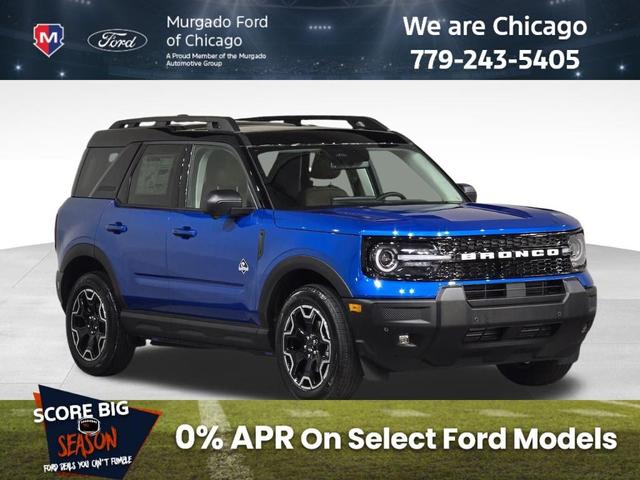 Photo of 2025 Velocity Blue Metallic Ford Bronco Sport