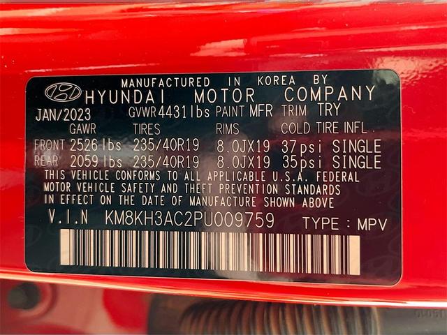 Photo of 2023 Racing Red Hyundai Kona N