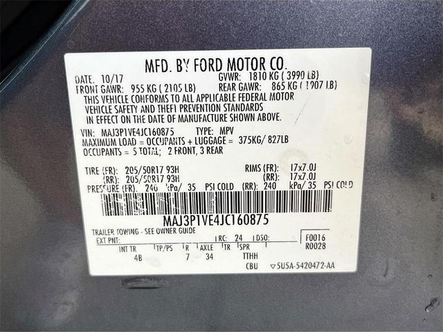 Photo of 2018 Dark Blue Ford EcoSport