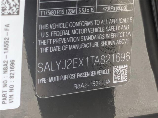 Photo of 2026 Santorini Black Metallic Land Rover Range Rover Velar