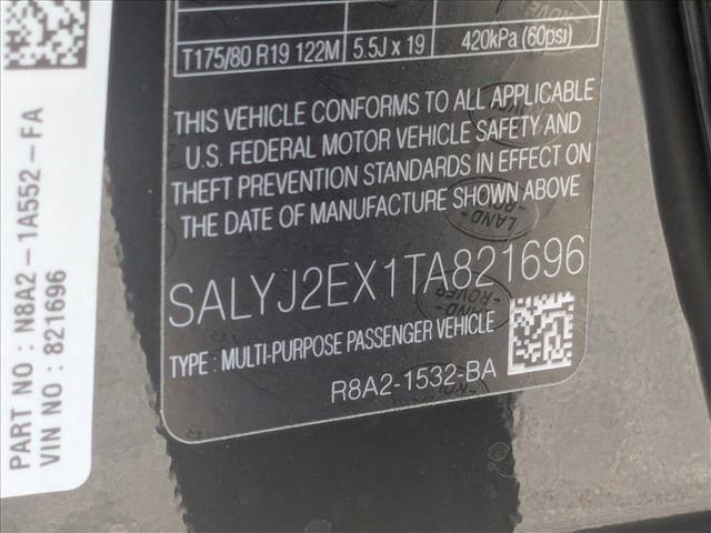 Photo of 2026 Santorini Black Metallic Land Rover Range Rover Velar
