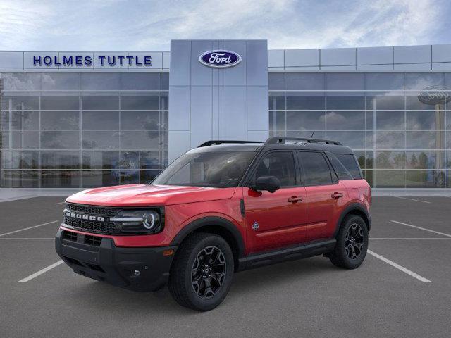 Photo of 2025 Ruby Red Metallic Tinted Clearcoat Ford Bronco Sport