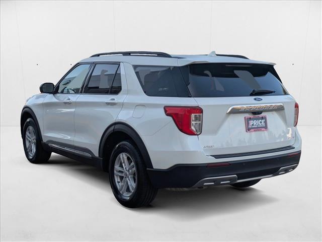 Photo of 2021 Star White Metallic Tri-Coat Ford Explorer
