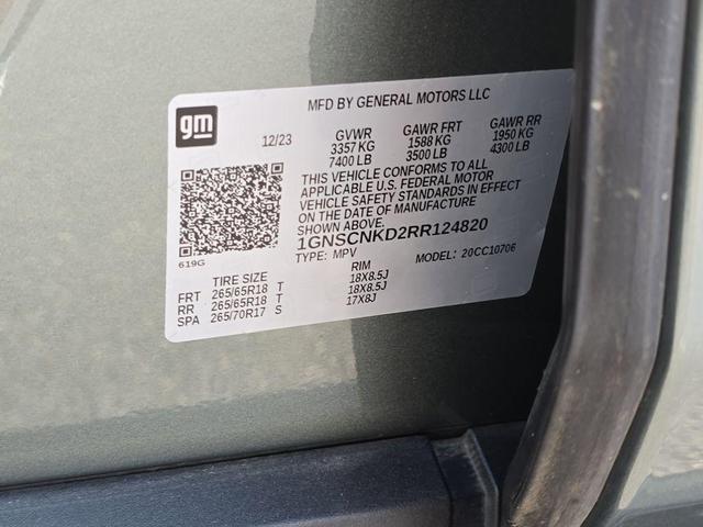 Photo of 2024 Silver Sage Metallic Chevrolet Tahoe