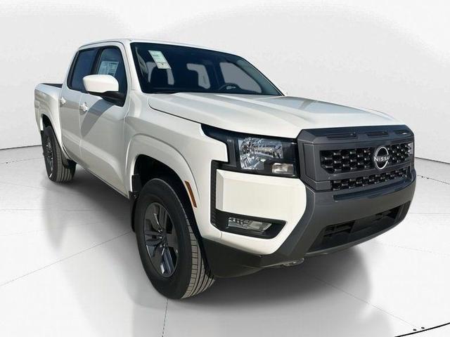 Photo of 2025 Glacier White Nissan Frontier
