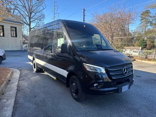 Photo of 2025 Obsidian Black Metallic Mercedes-Benz Sprinter 3500
