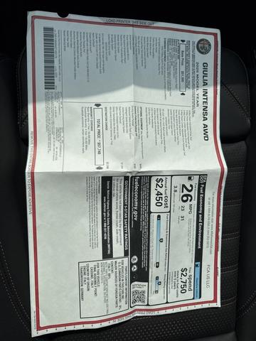 Photo of 2025 Vulcano Black Metallic Alfa Romeo Giulia