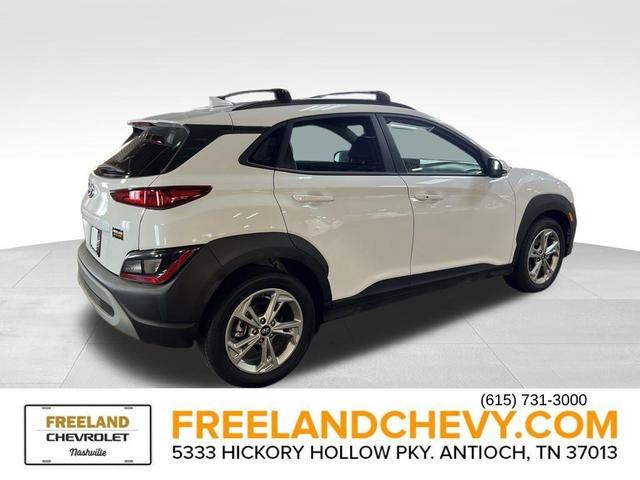 Photo of 2023 Lunar White Hyundai KONA