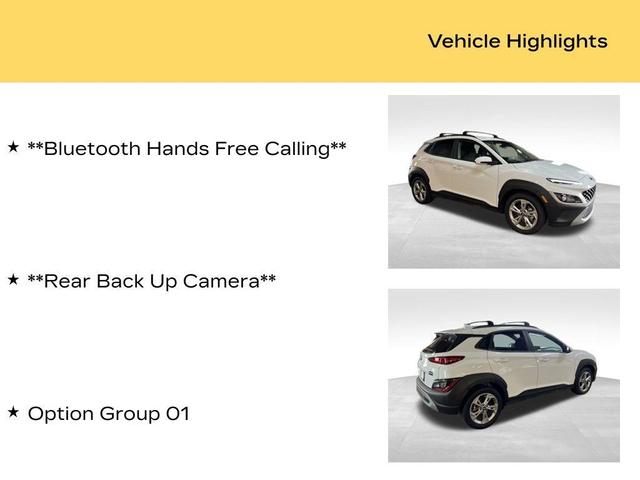 Photo of 2023 Lunar White Hyundai KONA