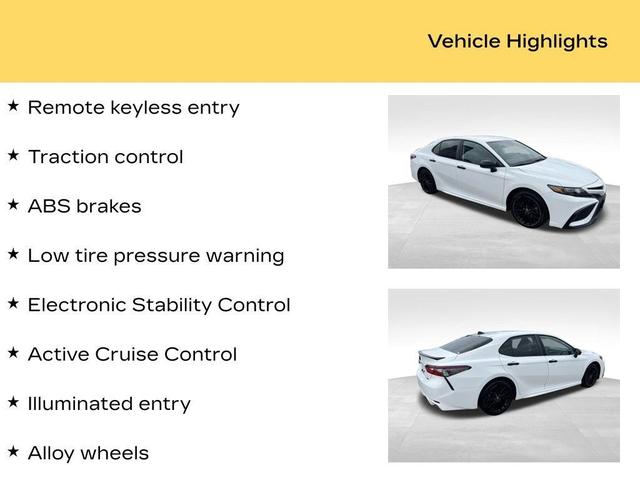 Photo of 2021 White Toyota Camry