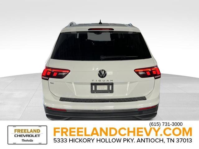 Photo of 2022 Pure White Volkswagen Tiguan