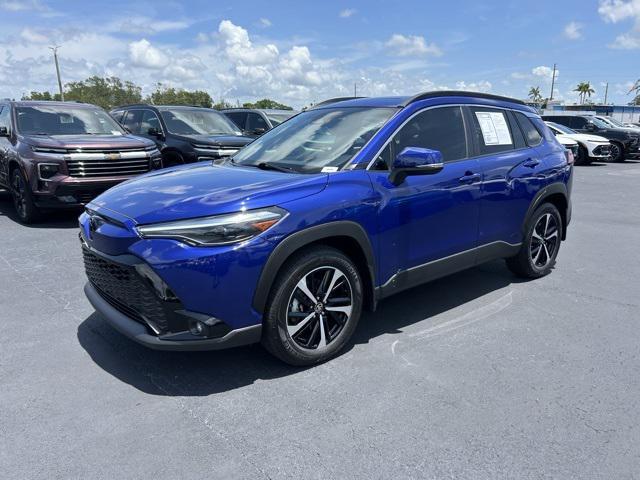 Photo of 2024 Blue Toyota Corolla Hybrid