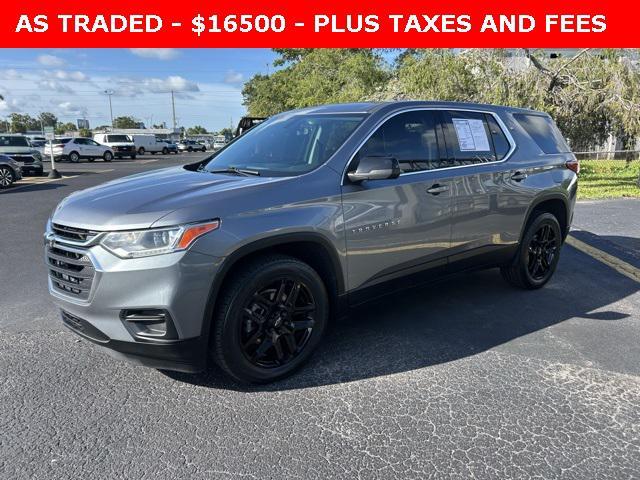 Photo of 2021 Satin Steel Metallic Chevrolet Traverse