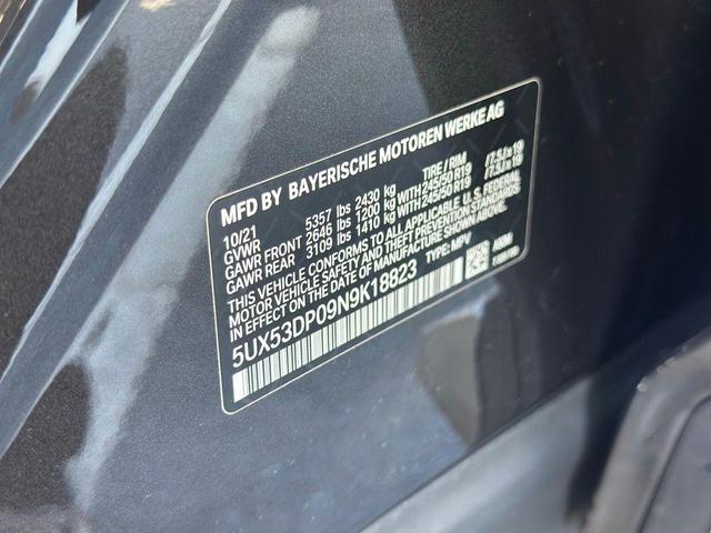 Photo of 2022 Dark Graphite Metallic BMW X3