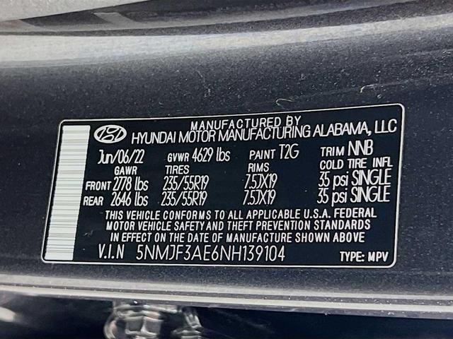 Photo of 2022 Portofino Gray Hyundai TUCSON