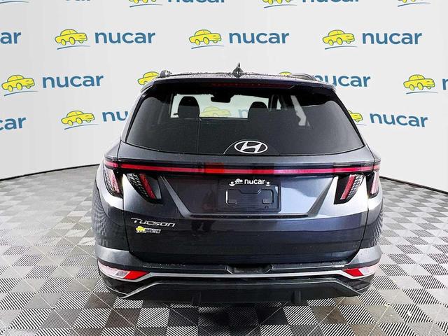 Photo of 2022 Portofino Gray Hyundai TUCSON