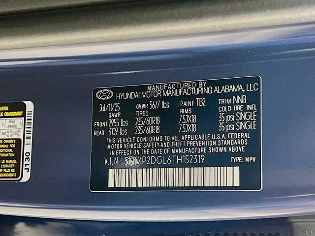 Photo of 2026 Atlantis Blue Hyundai SANTA FE