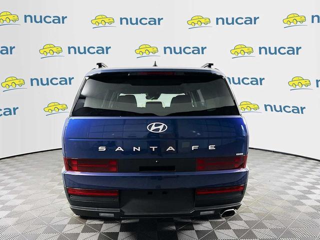 Photo of 2026 Atlantis Blue Hyundai SANTA FE