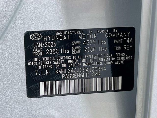 Photo of 2025 Aero Silver Hyundai SONATA Hybrid