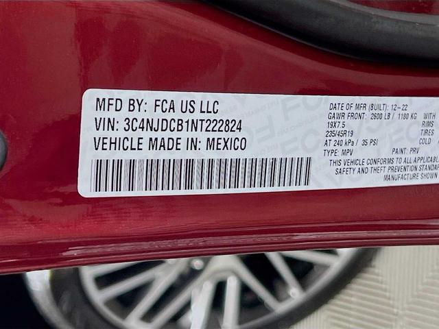 Photo of 2022 Velvet Red Pearlcoat Jeep Compass