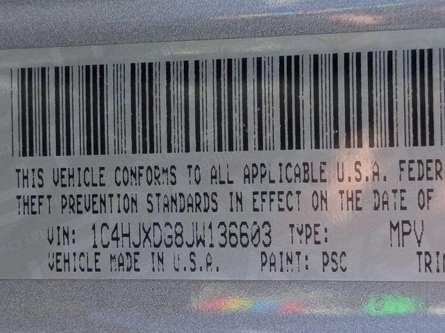 Photo of 2018 Billet Silver Metallic Clearcoat Jeep Wrangler Unlimited