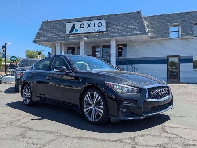 Photo of 2022 Midnight Black INFINITI Q50