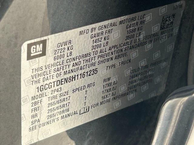 Photo of 2017 Cyber Gray Metallic Chevrolet Colorado