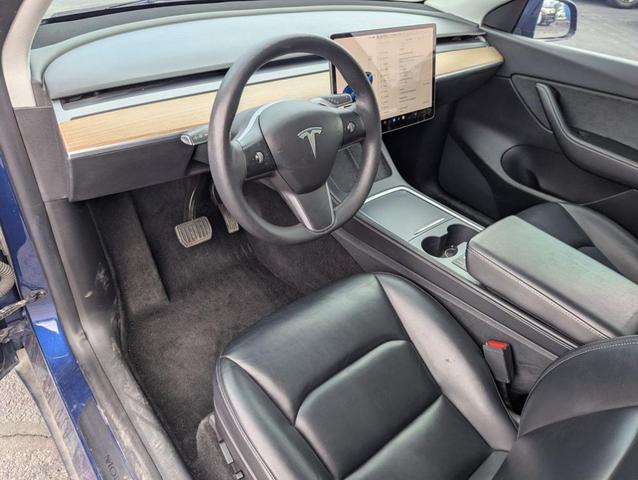 Photo of 2021 Blue Tesla Model Y